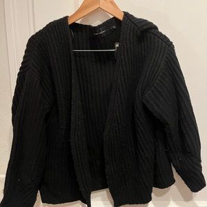 Black Large oversized sweater